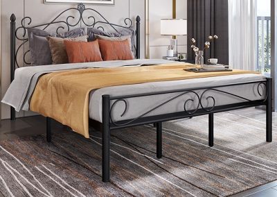 Liege Wrought Iron Bed Frame Singapore SingaporeHomeFurniture