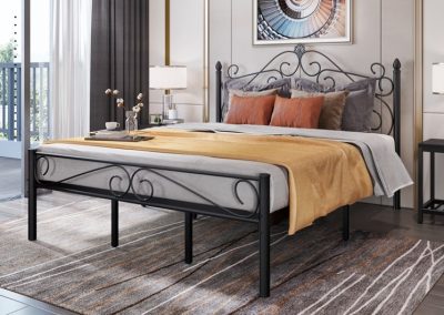 Liege Wrought Iron Bed Frame Singapore SingaporeHomeFurniture