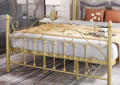 Liege Wrought Iron Bed Frame Singapore SingaporeHomeFurniture