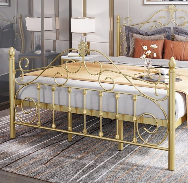 Liege Wrought Iron Bed Frame Singapore SingaporeHomeFurniture