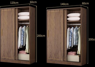Morelia Solid Wood Wardrobe Singapore SingaporeHomeFurniture