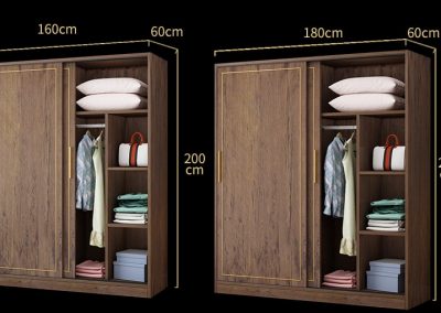 Morelia Solid Wood Wardrobe Singapore SingaporeHomeFurniture