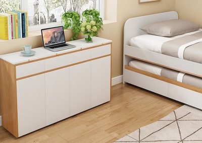 Ninove Pull Out Bed Frame Singapore Trundle Bed SingaporeHomeFurniture