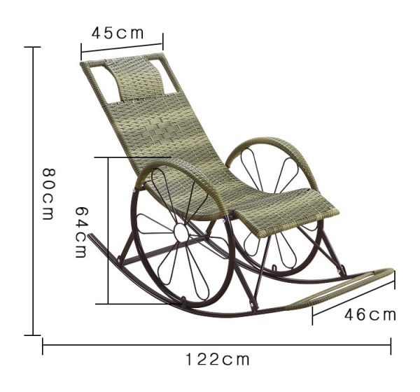 Osasco Maringa Rattan Rocking Chair Singapore SingaporeHomeFurniture
