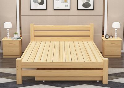 Ostend Pull Out Bed Frame Singapore Trundle Bed SingaporeHomeFurniture