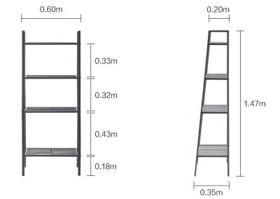 Resita Ladder Shelf Singapore SingaporeHomeFurniture