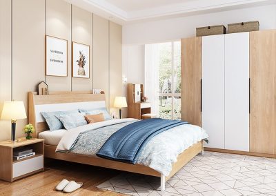 Reynosa Solid Wood Wardrobe Singapore SingaporeHomeFurniture