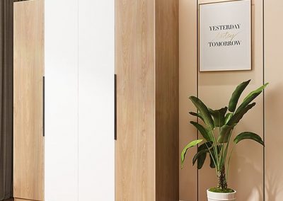 Reynosa Solid Wood Wardrobe Singapore SingaporeHomeFurniture