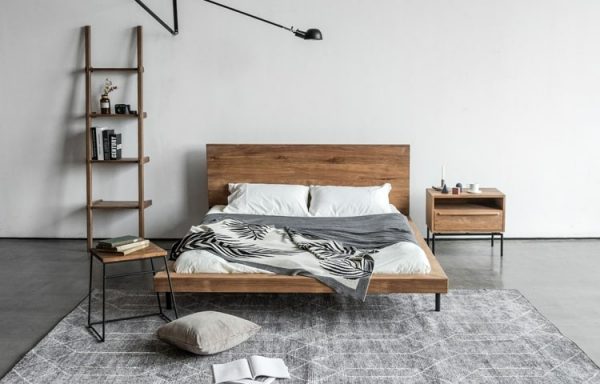 Wavre Teak Wood Bed Frames Wooden Bed Frames Wood Bed Frames SingaporeHomeFurniture