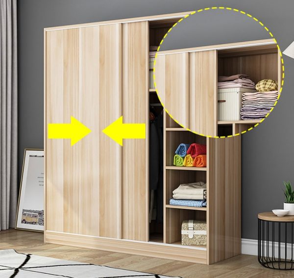 Zamora Solid Wood Wardrobe Singapore SingaporeHomeFurniture
