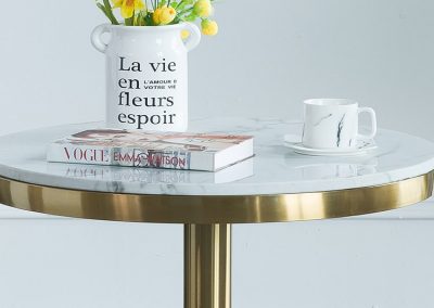 Zwolle Marble Top Coffee Table Singapore SingaporeHomeFurniture