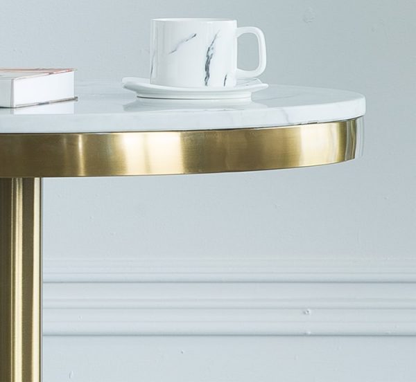Zwolle Marble Top Coffee Table Singapore SingaporeHomeFurniture