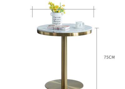 Zwolle Marble Top Coffee Table Singapore SingaporeHomeFurniture
