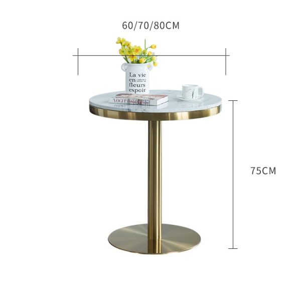 Zwolle Marble Top Coffee Table Singapore SingaporeHomeFurniture
