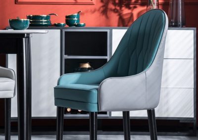 Annecy Leather Dining Chair Singapore SingaporeHomeFurniture