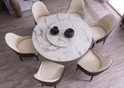 Annecy Leather Dining Chair Singapore SingaporeHomeFurniture