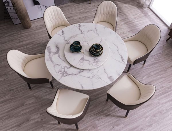 Annecy Leather Dining Chair Singapore SingaporeHomeFurniture