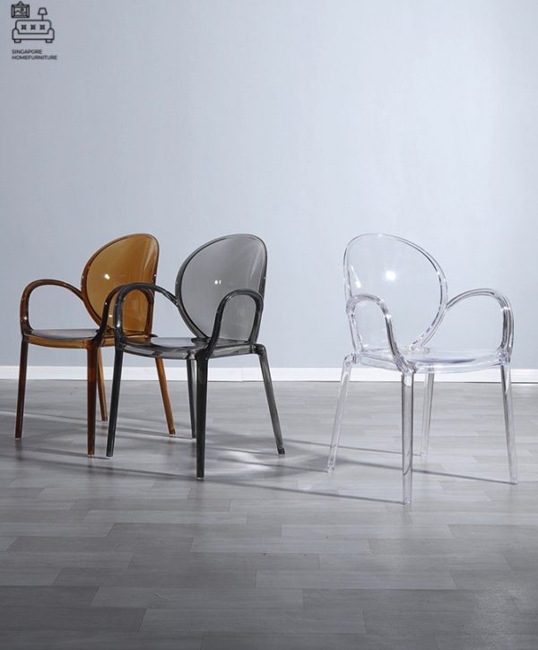 Aries Ghost Chair Transparent Chair Singapore SingaporeHomeFurniture