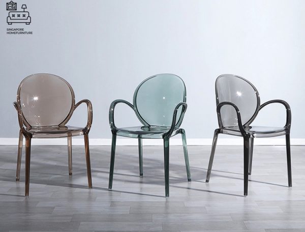Aries Ghost Chair Transparent Chair Singapore SingaporeHomeFurniture