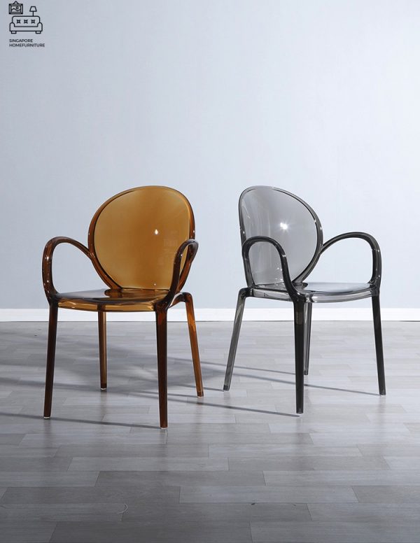 Aries Ghost Chair Transparent Chair Singapore SingaporeHomeFurniture