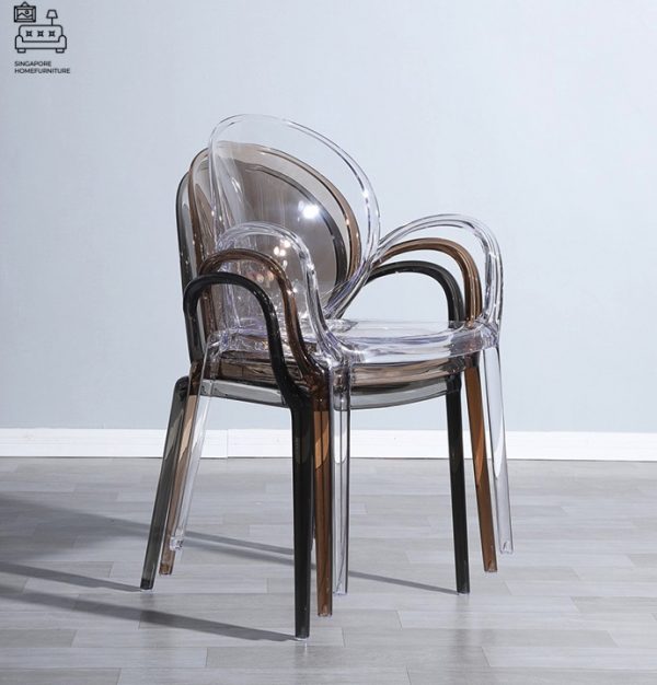 Aries Ghost Chair Transparent Chair Singapore SingaporeHomeFurniture
