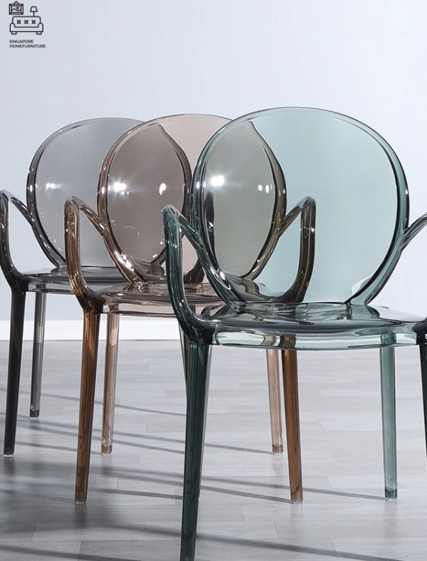Aries Ghost Chair Transparent Chair Singapore SingaporeHomeFurniture