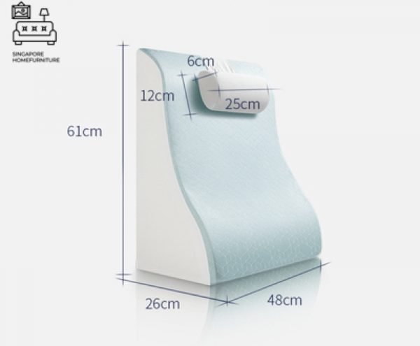 BERN® Wedge Pillow | Memory Foam + Knitted Fabric Exterior | Two Colour Selection | $$$ - Image 9
