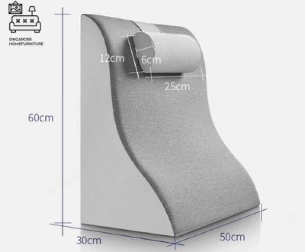 BERN® Wedge Pillow | Memory Foam + Knitted Fabric Exterior | Two Colour Selection | $$$ - Image 11