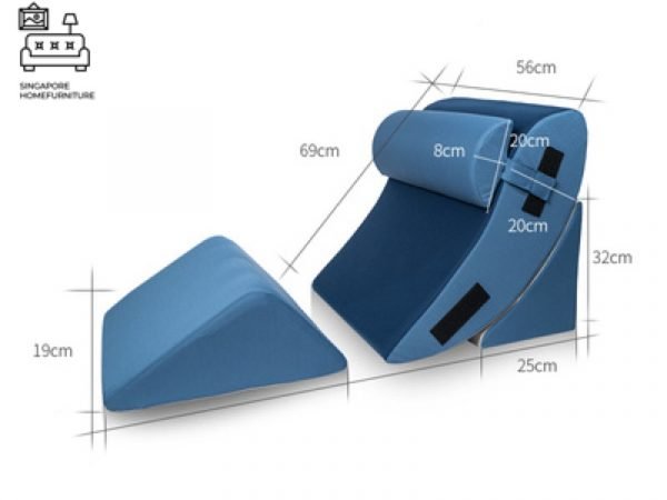 BERN® Wedge Pillow | Memory Foam + Knitted Fabric Exterior | Two Colour Selection | $$$ - Image 13