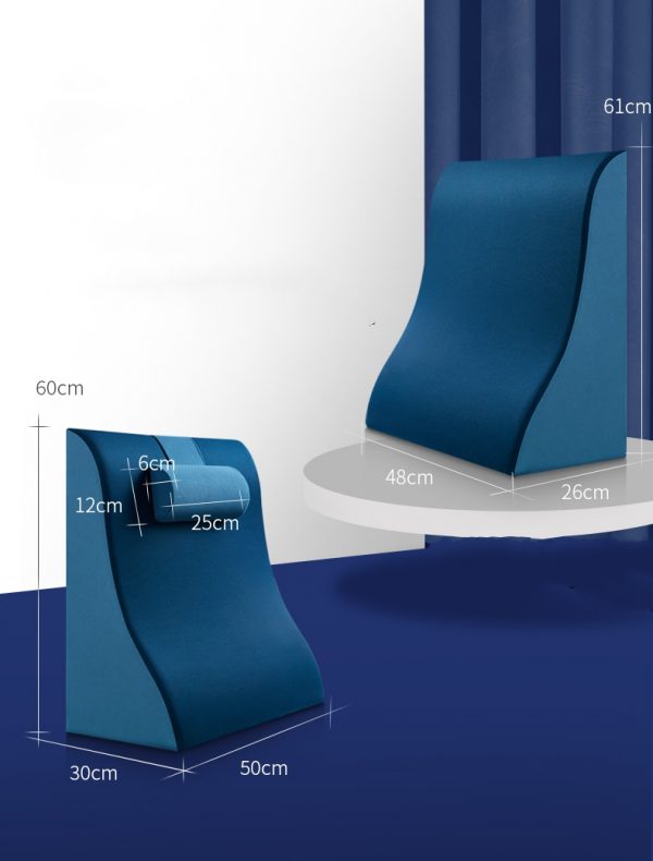 BERN® Wedge Pillow | Memory Foam + Knitted Fabric Exterior | Two Colour Selection | $$$ - Image 3