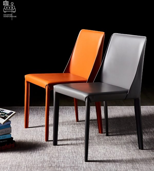 Cannes Leather Dining Chair Singapore SingaporeHomeFurniture
