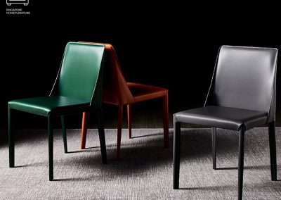 Cannes Leather Dining Chair Singapore SingaporeHomeFurniture
