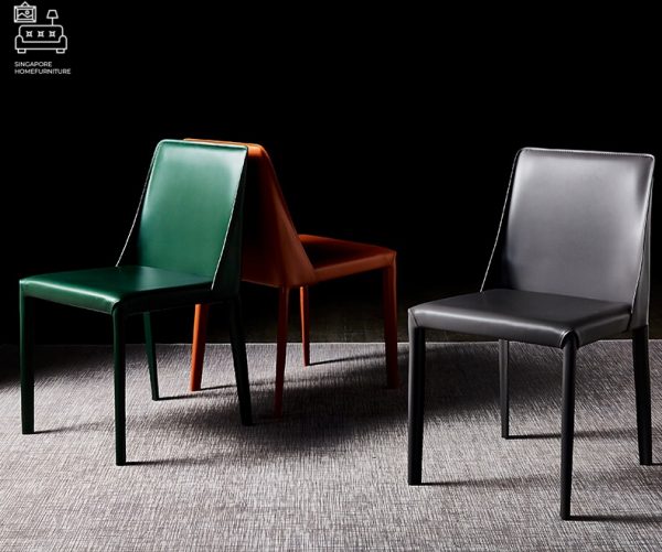 Cannes Leather Dining Chair Singapore SingaporeHomeFurniture