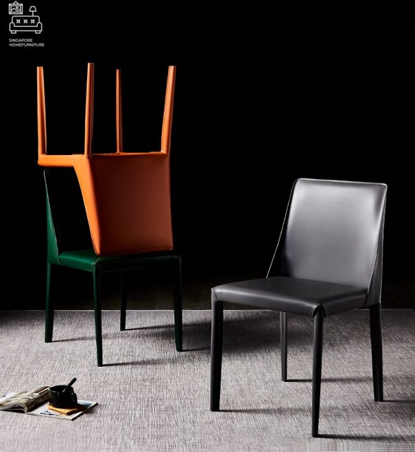Cannes Leather Dining Chair Singapore SingaporeHomeFurniture