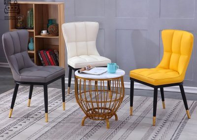 Colmar Leather Dining Chair Singapore SingaporeHomeFurniture