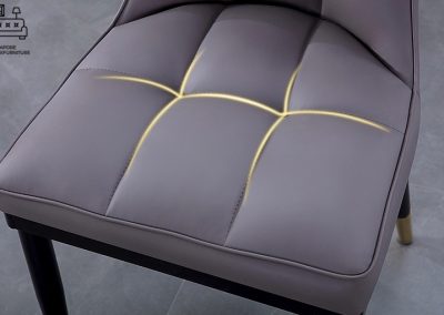 Colmar Leather Dining Chair Singapore SingaporeHomeFurniture