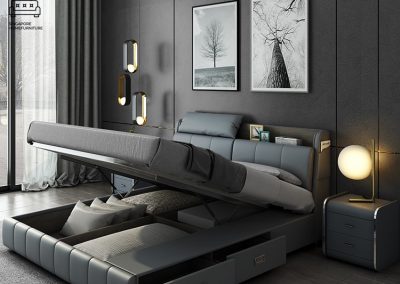Dinant Divan Bed Frame Singapore Bed with storage space SingaporeHomeFurniture