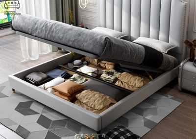 Hasselt Divan Bed Frame Singapore Bed with storage space SingaporeHomeFurniture