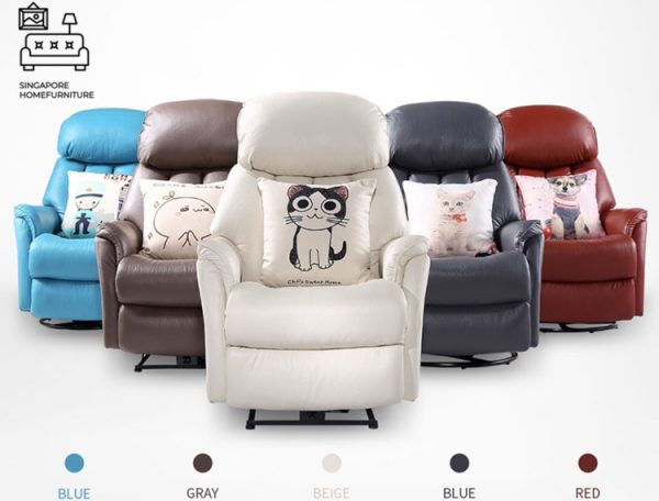 LISBON® Recliner Armchair | Relaxing and Comfortable | Fabric OR Real Leather | 5 Colours | $$$ - Image 10
