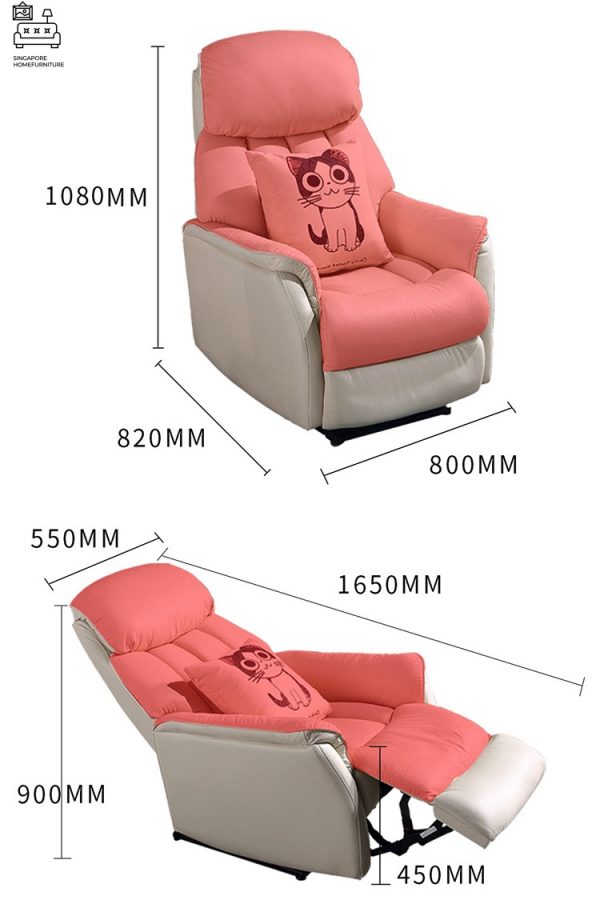 Lisbon Recliner Armchair Singapore SingaporeHomeFurniture