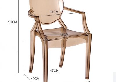 Metz Ghost Chair Transparent Chair Singapore SingaporeHomeFurniture