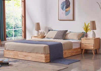 Mons Japanese Bed Frame Singapore Low Bed Frame Platform Bed SingaporeHomeFurniture