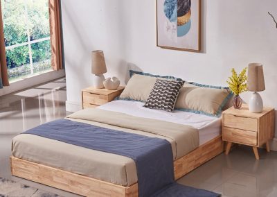 Mons Japanese Bed Frame Singapore Low Bed Frame Platform Bed SingaporeHomeFurniture