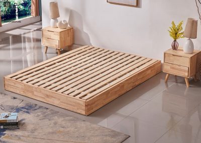 Mons Japanese Bed Frame Singapore Low Bed Frame Platform Bed SingaporeHomeFurniture