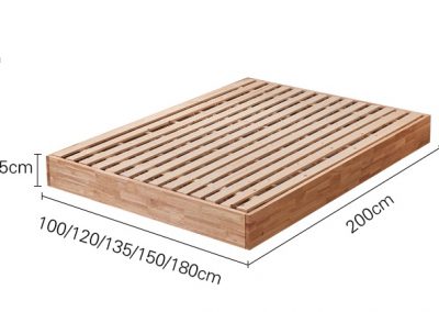 Mons Japanese Bed Frame Singapore Low Bed Frame Platform Bed SingaporeHomeFurniture