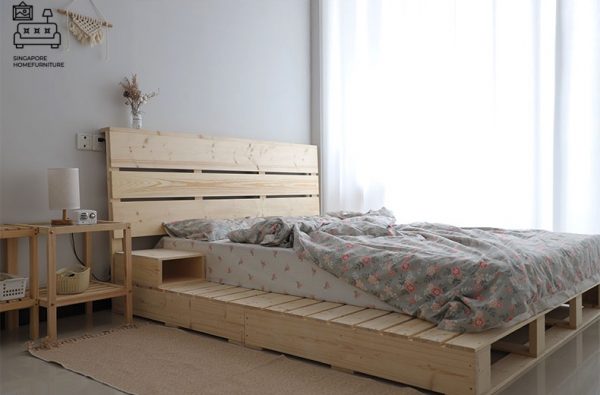 Namur Japanese Bed Frame Singapore Low Bed Frame Platform Bed SingaporeHomeFurniture