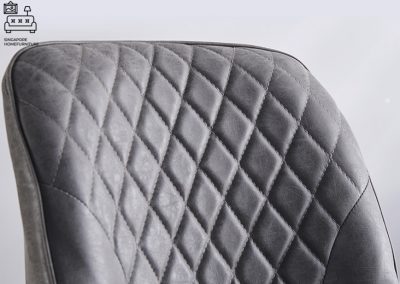 Rouen Leather Dining Chair Singapore SingaporeHomeFurniture