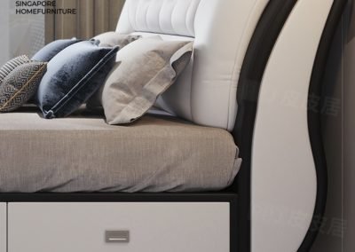 Tienen Divan Bed Frame Singapore Bed with storage space SingaporeHomeFurniture