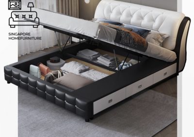 Tienen Divan Bed Frame Singapore Bed with storage space SingaporeHomeFurniture