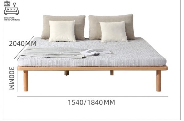 Waregem Japanese Bed Frame Singapore Low Bed Frame Platform Bed SingaporeHomeFurniture